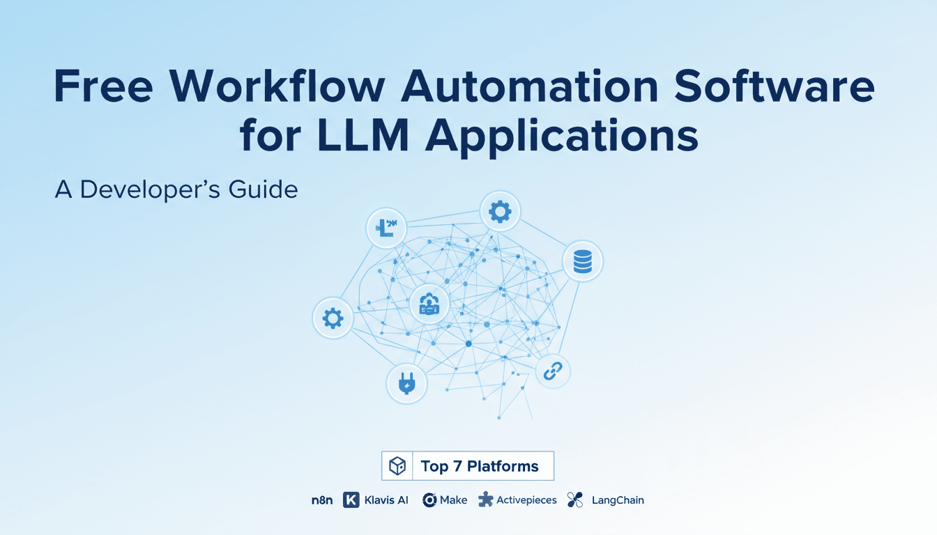 Cover Image for Free Workflow Automation Software for LLM Applications: A Developer's Guide