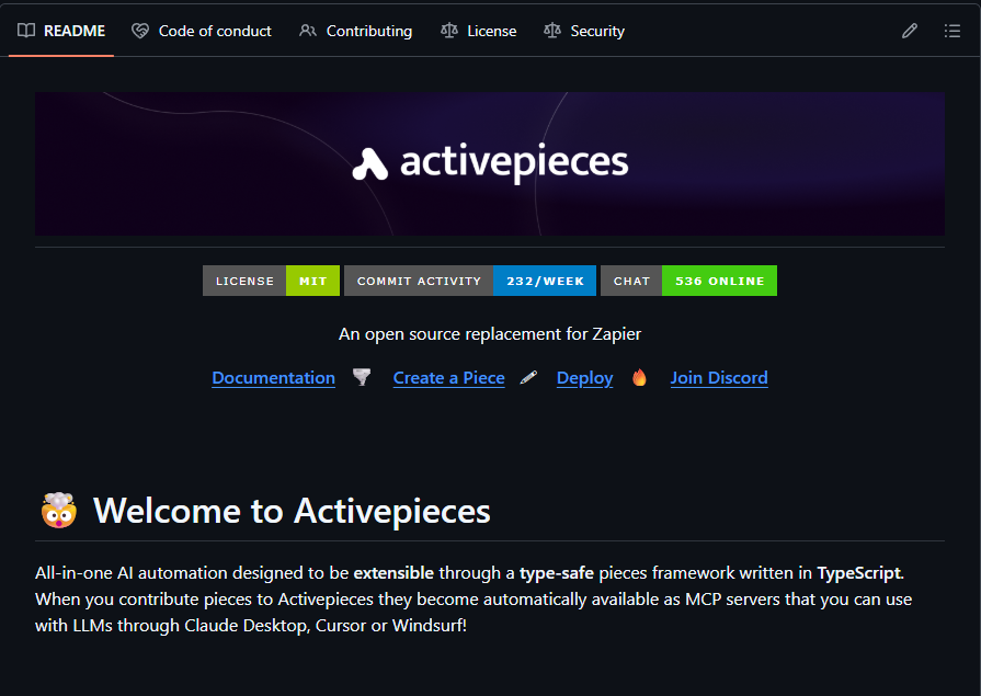 Activepieces open source