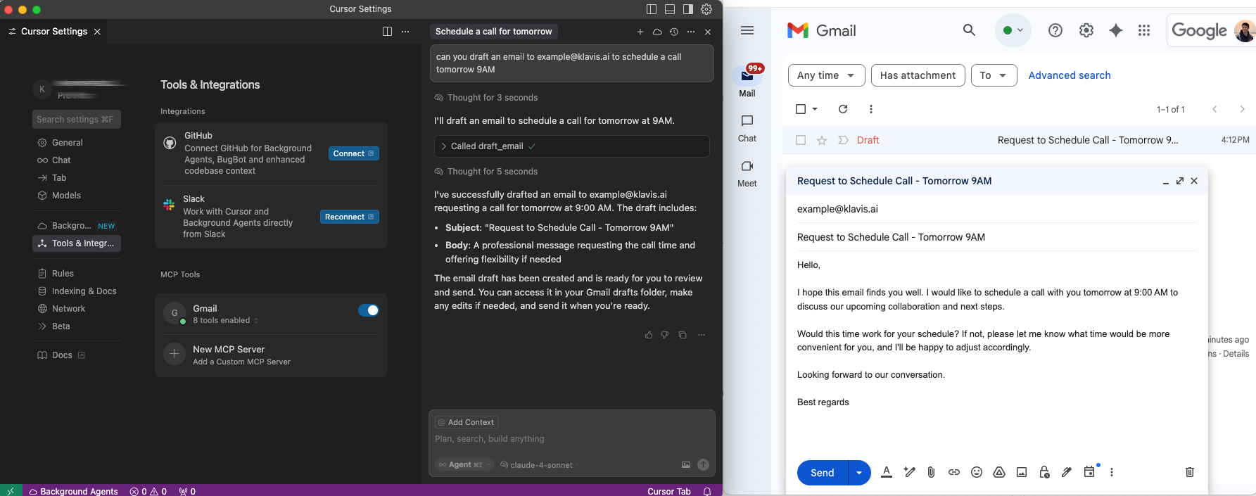 Using MCP Server in Cursor Chat